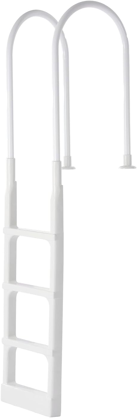 VEVOR Swimming Pool Ladder, 4-Step Double Handrails Stair, Non-Slip Thickened Heavy Duty Steps, Load Capacity 300 lb, for 48-54 in Inground & Above-Ground Pools of Any Deck Surface Indoor & Outdoor