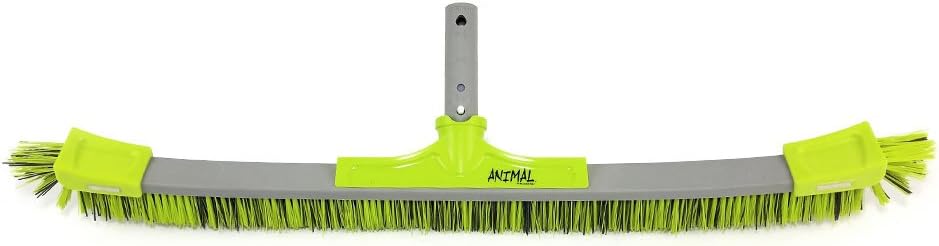 28" Pro Animal Plaster Brush with 50% Grit and 50% Lime Bristle - BR4128C