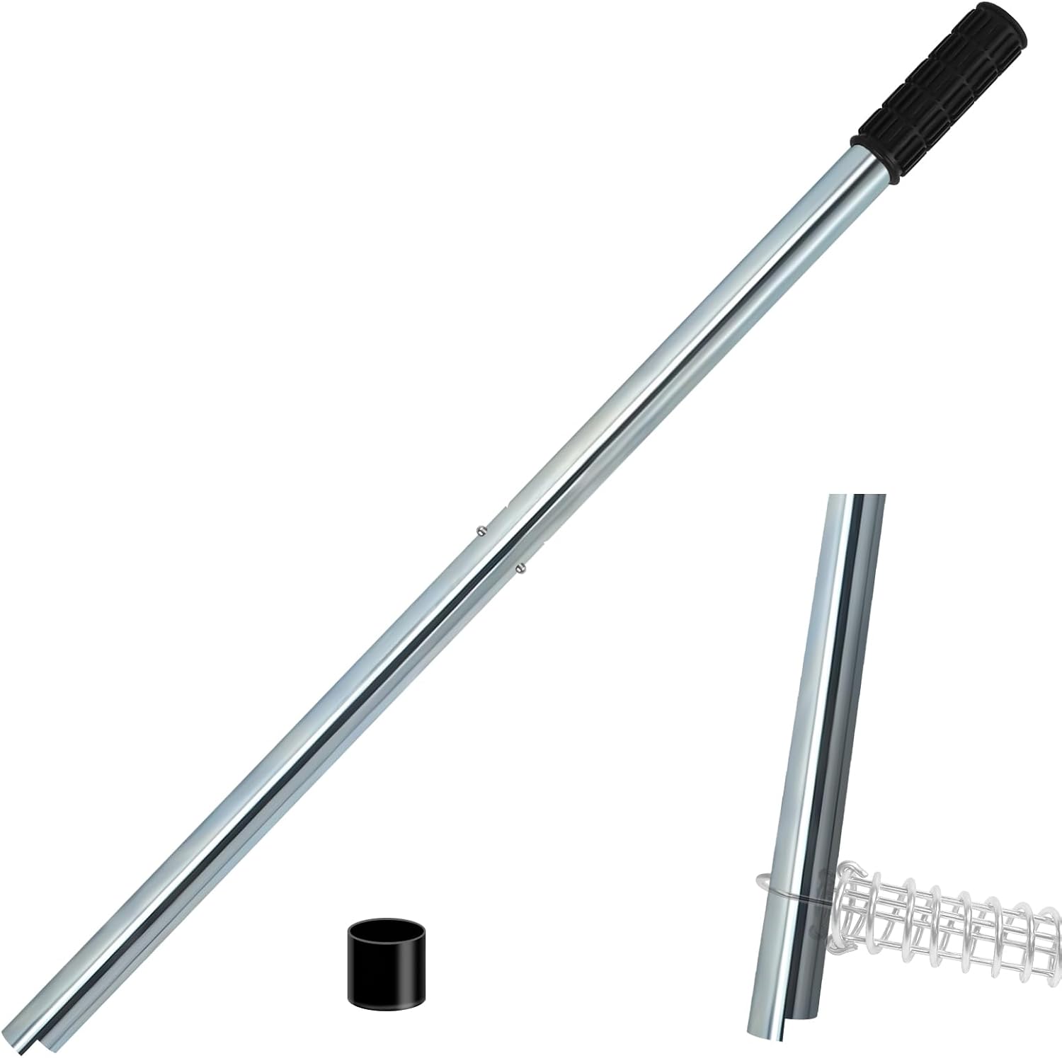 31-1/2 inch Pool Cover Tool, Extra Long Pool Cover Installation Tool, Swimming Pool Safety Cover Installation and Removal Rod Tool, Suitable for All Standard Pool Cover Anchors