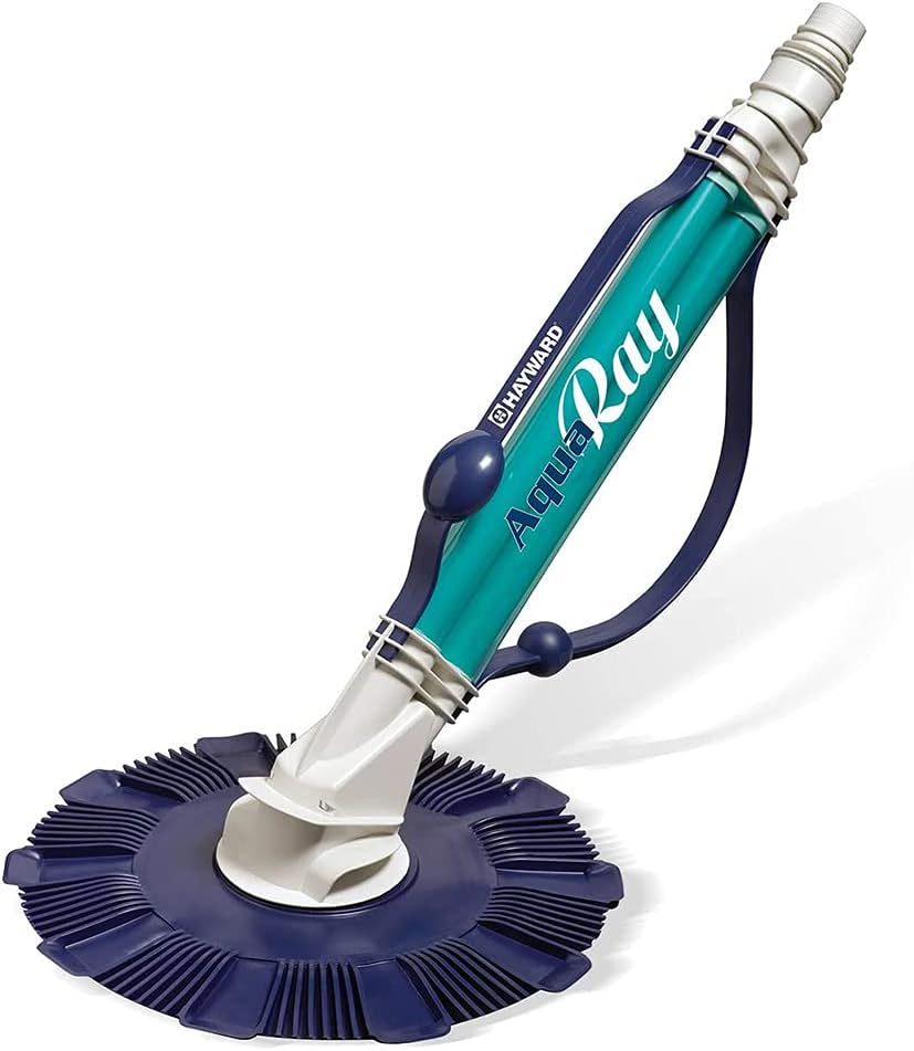 Hayward DV1000 Aqua Ray Flapper Disc Above Ground Suction Pool Cleaner for Pools up to 16 x 32 ft. with 32 ft. Hose (Automatic Pool Vacuum)