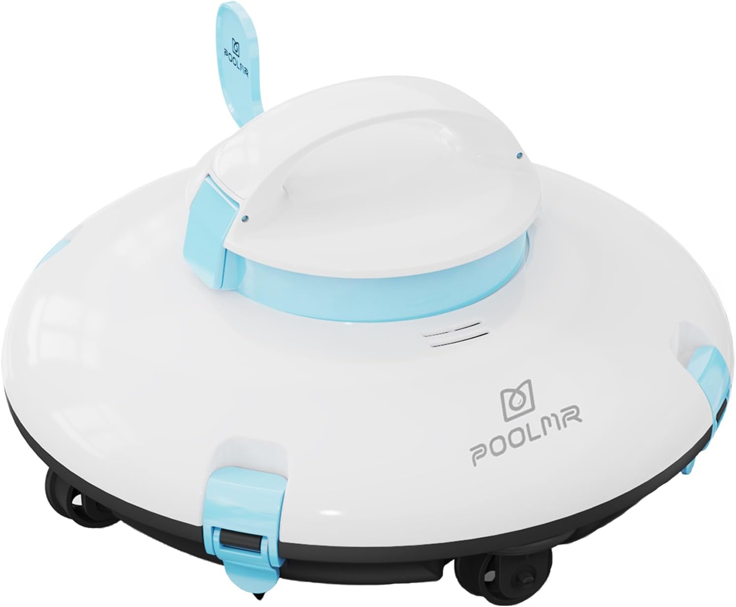 Cordless Robotic Pool Cleaner - Above Ground Pool Vacuum - 15Kpa Strong Suction, 52 Ft/Min Speed, Dual-Motor, Self-Parking, Ideal for Flat Swimming Pools, Teal(2025 Version)