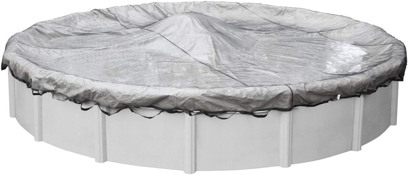 Robelle 2515 Heavy-Duty Leaf Net for Round Above Ground Swimming Pool Covers, 15-ft. Round Pool