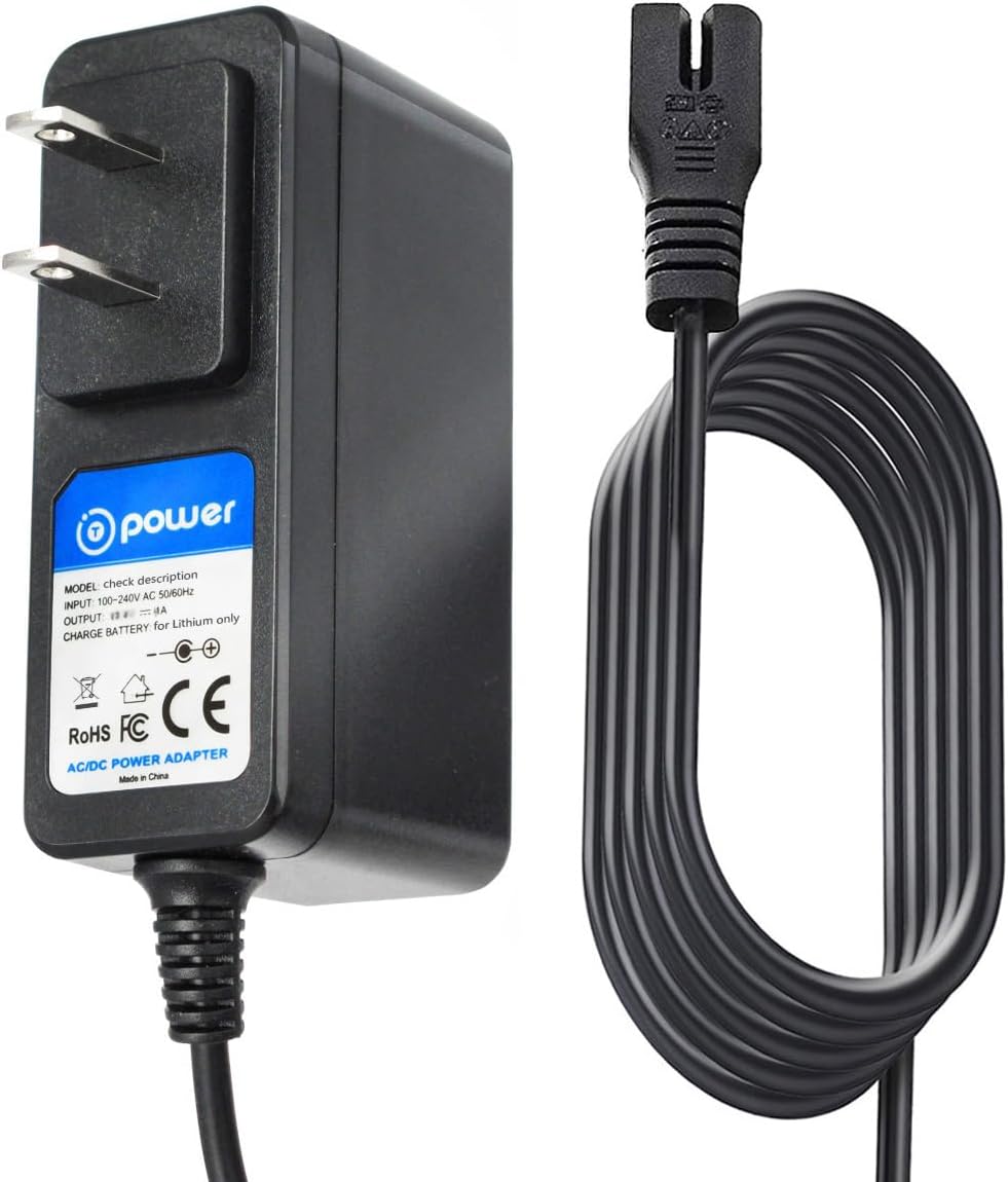 T POWER Battery Charger for Lydsto S3 Model YM-S3-01 YMS301 15000mAh TPQ-248A240250UW01 Cordless Robotic Swimming Pool Vacuum Cleaner Ac Dc Adapter Class 2 Power Supply