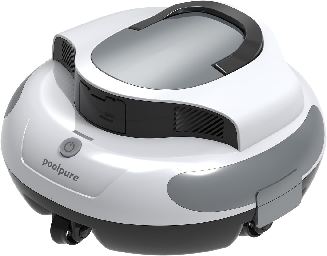 【Super Waterproof】 Poolpure Aquaguard SE Cordless Robotic Pool Cleaner with 5000mah Large Battery, Special Waterproof Design, Automatic Vacuum for Above-Ground Pools and In-Ground Pool