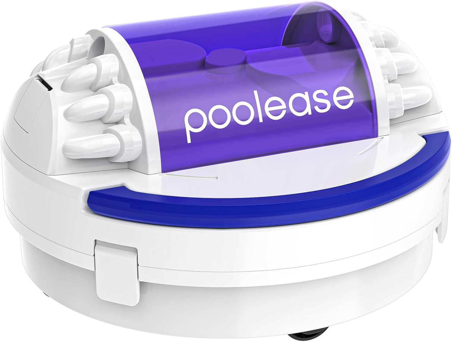 X1 Cordless Pool Cleaner Robot, Robotic Pool Vacuum for Above/In Ground Pool, 45W Dual-Motor, Self-Parking, Enhanced with 2L Debris Capacity (White and Purple)