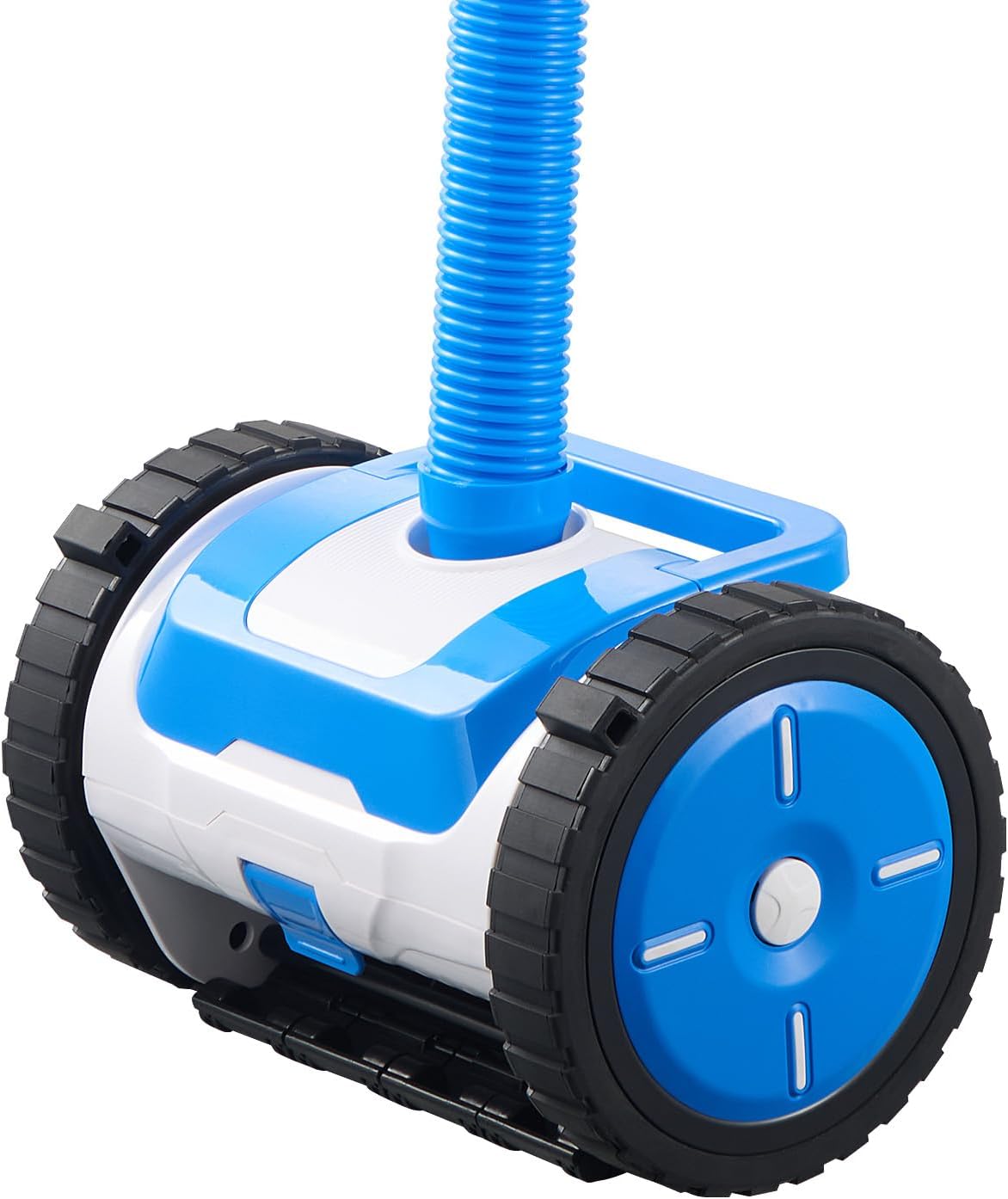 VEVOR Suction Pool Cleaner, Automatic Pool Vacuum Cleaner, Suction Side Automatic Pool Cleaner, Suction Vacuum Pool Sweeper with 2 Wheels, for In-ground Pool and Above-Ground Pool Up to 20 x 40 ft