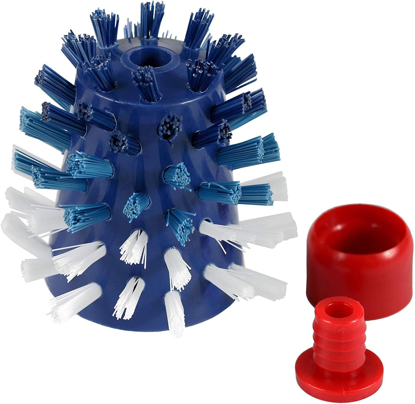 The Original Pool'N Brush Sweep Hose End Tail Scrubber / Brush (Foam replacement) for Polaris/Pentair Pool Cleaner . - No Splash!