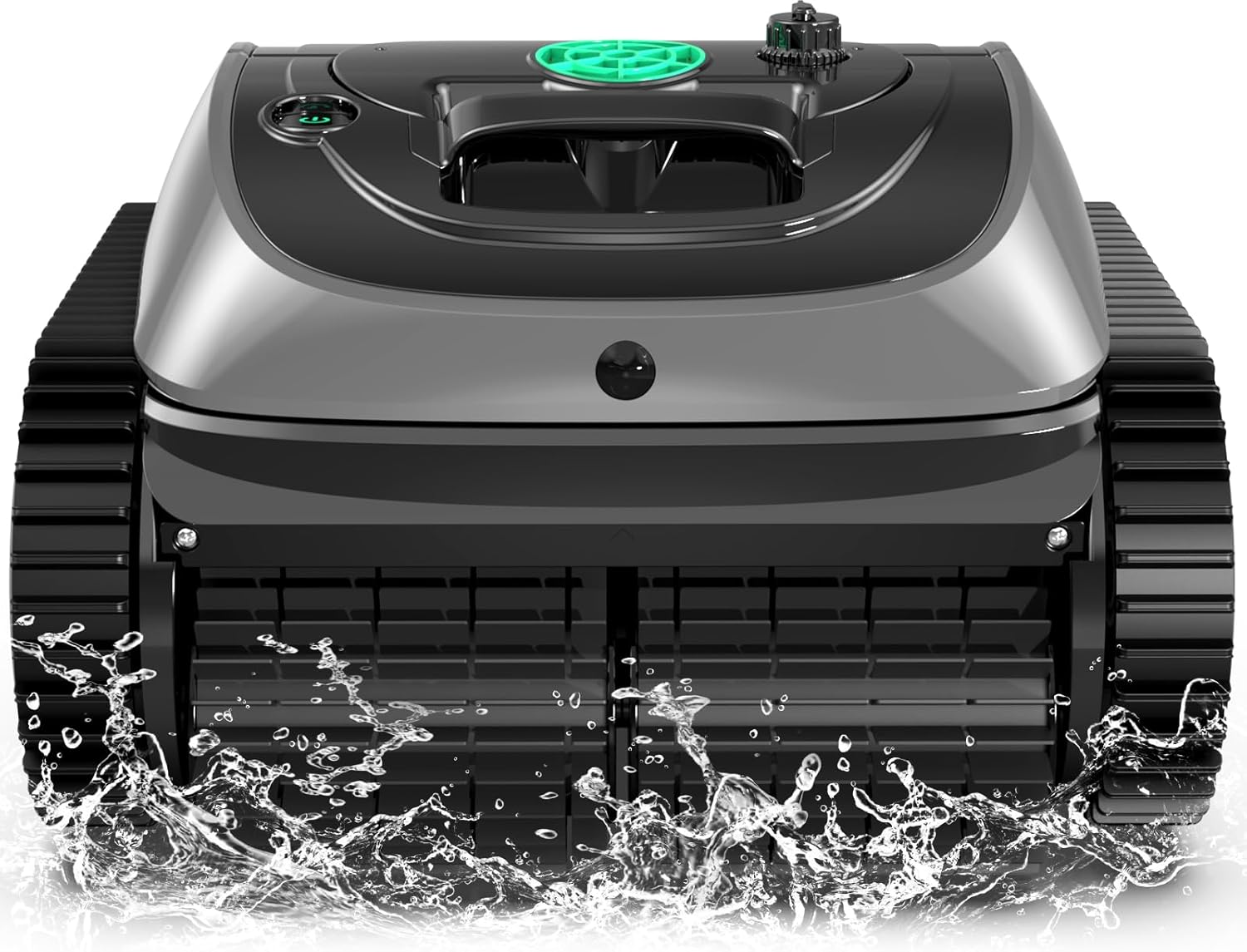 WYBOT C1 Cordless Pool Vacuum for Inground Pools, Robotic Pool Cleaner 150-Min Runtime, Wall & Waterline Cleaning, Intelligent Route Planning, Ideal for Pools Up to 1,614 Sq. Ft