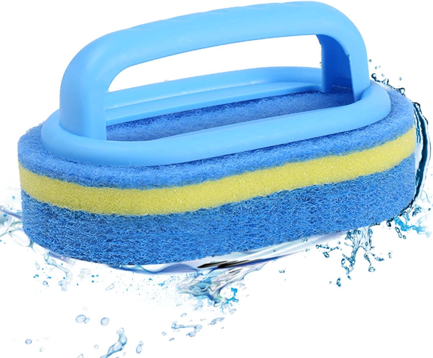 Pool Clean Brush for Tile, Pool Brushes for Cleaning Pool Robotic Cleaner Bathroom and Kitchen, Pool Scrubber for Inground Swimming Pool