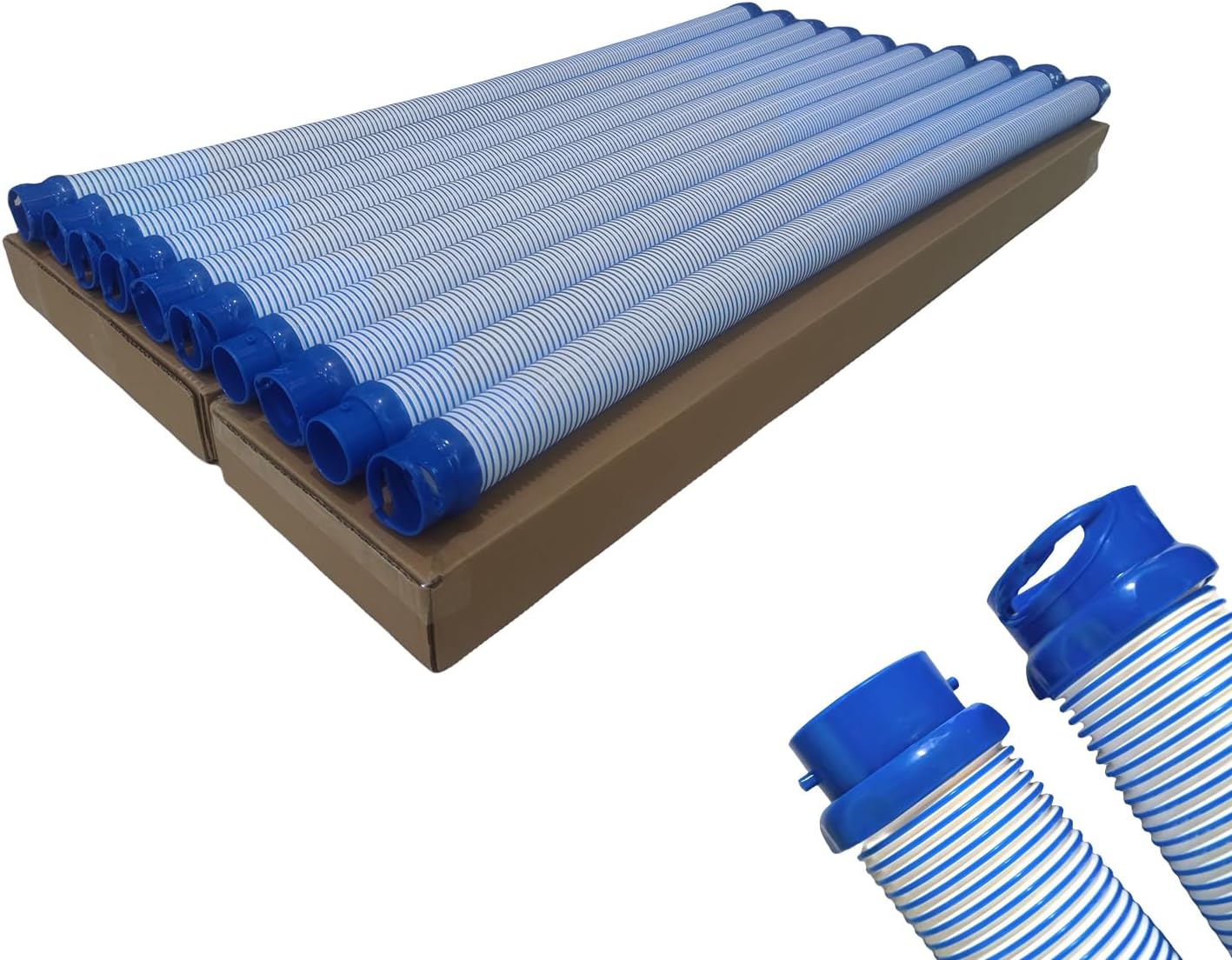 10 pack 39 in Pool Vacuum Hose Compatible with Zodiac Mx6, Mx8 Twist Lock Swimming Pool Cleaner Replacement Hoses R0527700 X38210S 1 meter