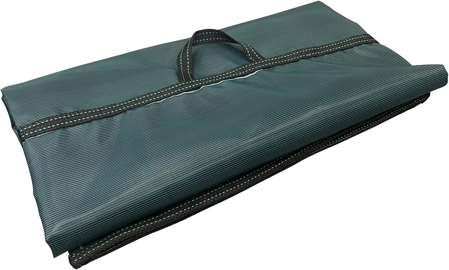 Poolzilla Pool Cover Storage Bag with 4 Carry Handles - (Green) Heavy-Duty Pool Cover Stowaway Bag for Winter Pool Covers, and Safety Covers