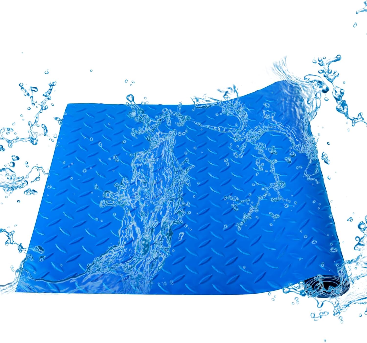 Swimming Pool Ladder Mat, 9" x 36" Non-Slip Texture Pad, Protective Swimming Pool Step Pad for Above Ground Pools Stairs, Steps and Ladders